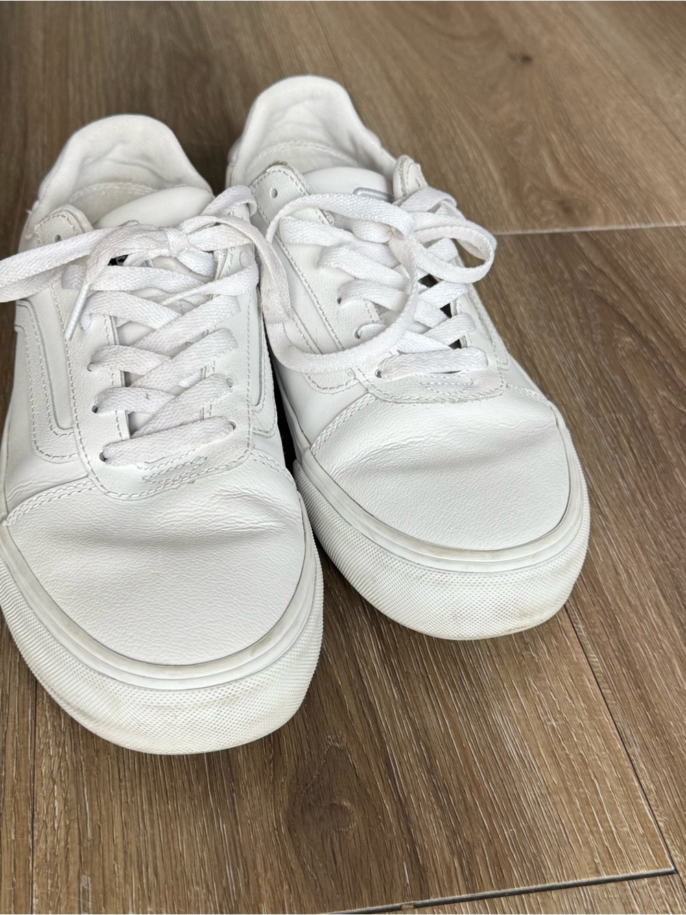 Classic White Low-Top Sneakers